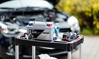 Car battery guide